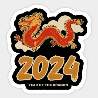 chinese new year 2024 ,year of the dragon Sticker